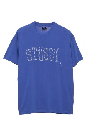 Stüssy Ants Ss Tee Tees Pigment Ultramarine | BJD-083264