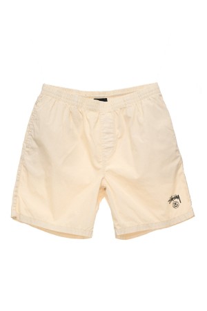 Stüssy Basic Stock Beachshort Shorts Natural | KZY-180796