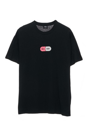 Stüssy Capsule Ss Tee Tees Black | YTW-456103