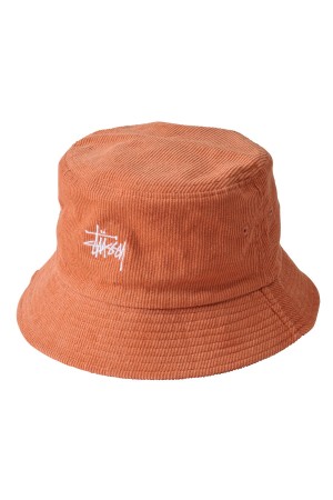 Stüssy Graffiti Cord Bucket Hat Hats & Beanies Terracotta | QFY-435819