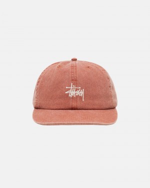 Stüssy Low Pro Basic Washed Strapback Ball Cap Spice | UMF-548916