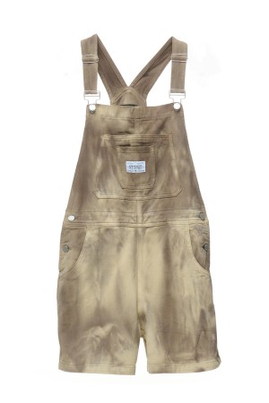 Stüssy Nevada Denim Short Overall Shorts & Pants Pigment Coffee | EYU-657241