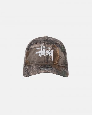 Stüssy New Era 9Twenty Basic Strapback Ball Cap Realtree | ZGJ-349580