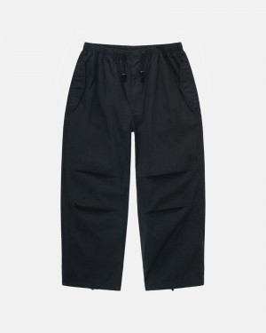 Stüssy Nyco Over Trousers Pants Black | BCO-985610