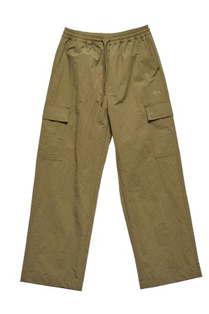 Stüssy Nylon Cargo Pant Shorts & Pants Dusty Green | FWK-259460