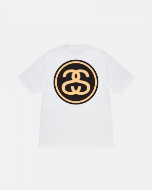 Stüssy SS-Link Tee Short Sleeve T-Shirt White | ZHB-913528