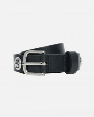 Stüssy Ss-Link Studded Belt Belt Black | OMY-270956