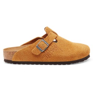 Stüssy Stussy Boston Suede Shoes Caramel | YTO-702315