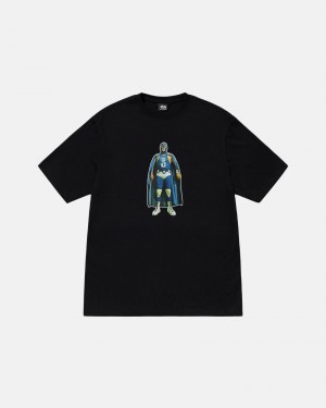 Stüssy Stussy Lucha Tee Short Sleeve T-Shirt Black | TLH-015826