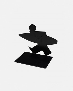 Stüssy Surfman Bookends Novelty Home Black | KHN-085472