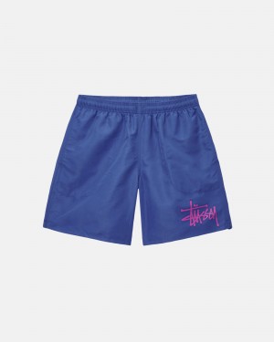 Stüssy Water Short Big Basic Swim Bottom Royal | KJY-645097