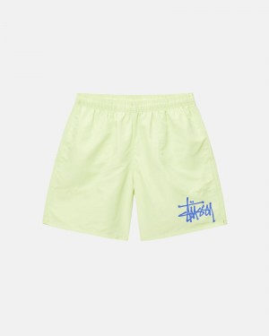 Stüssy Water Short Big Basic Swim Bottom Pistachio | DXI-702561