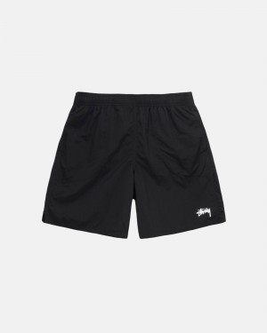 Stüssy Water Short Stock Swim Bottom Black | YDR-396207