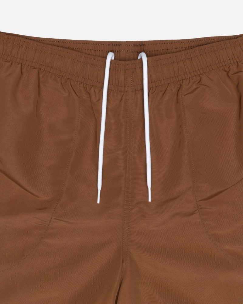 Stüssy Big Basic Water Short Swim Bottom Coffee | OMR-765089