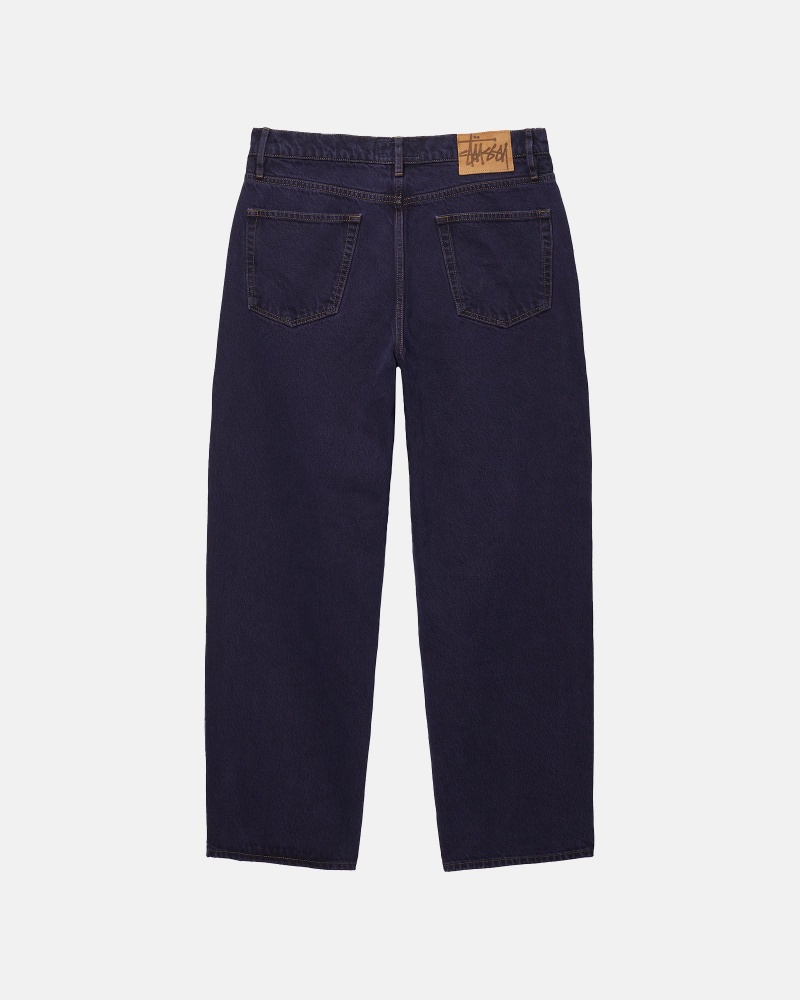 Stüssy Big Ol' Jean Denim Denim Nightshade | DUW-814563