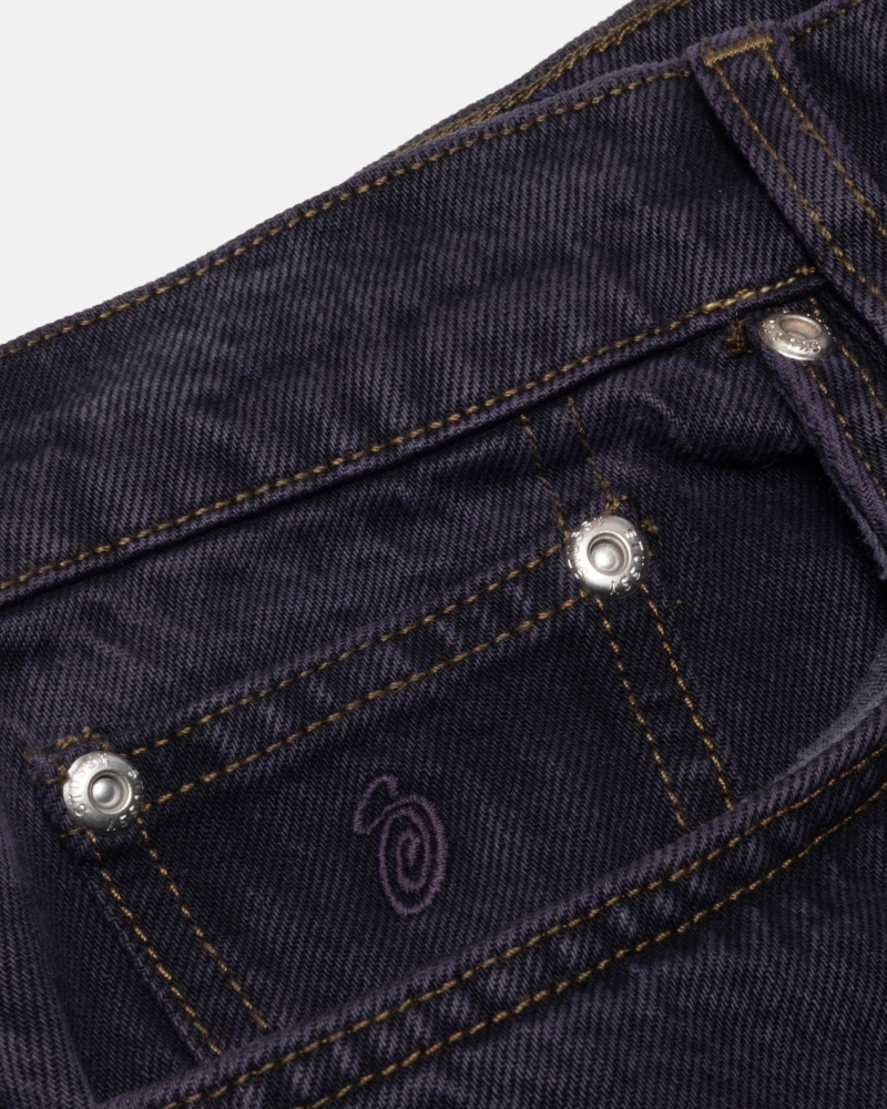 Stüssy Big Ol' Jean Denim Denim Nightshade | DUW-814563