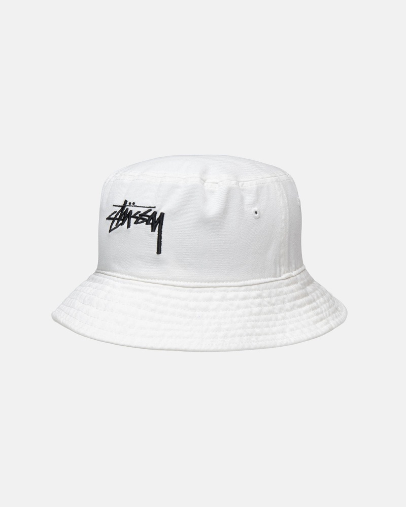 Stüssy Bucket Hat Big Stock Bucket Hat Natural | OIL-270589