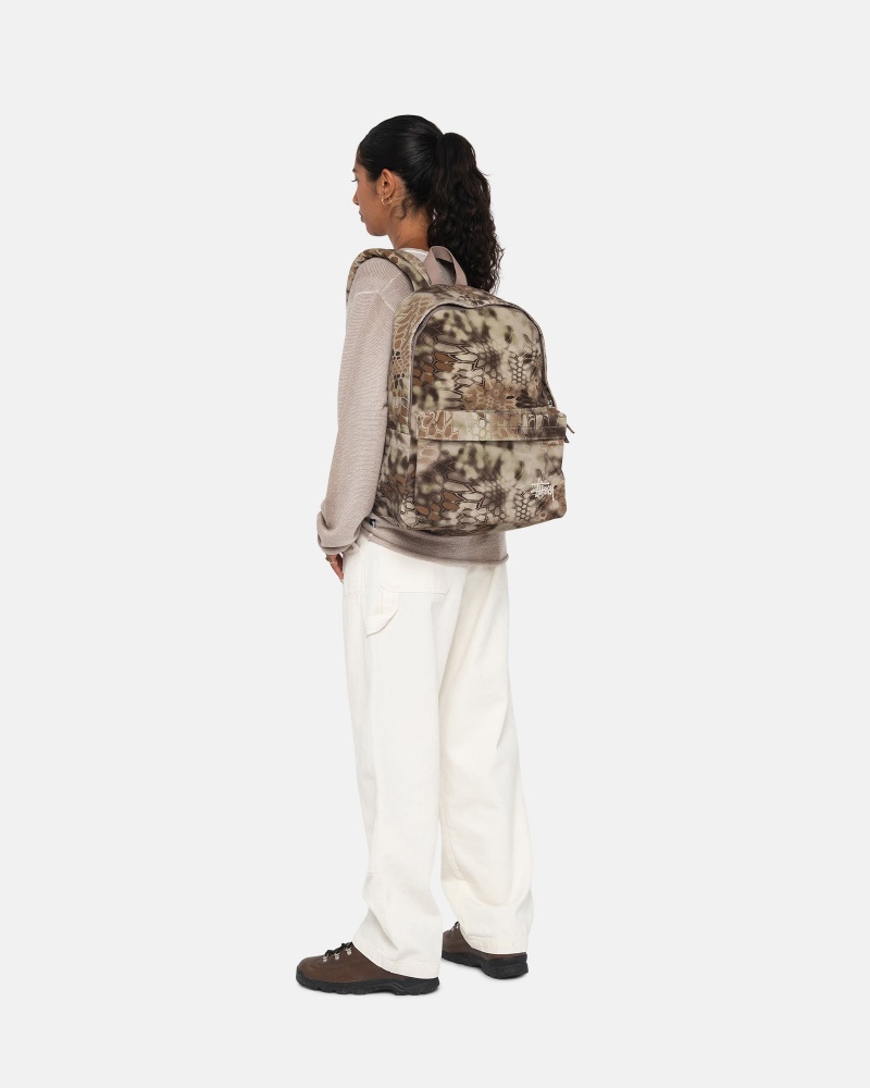 Stüssy Canvas Backpack Backpack Highlander | KQH-418206