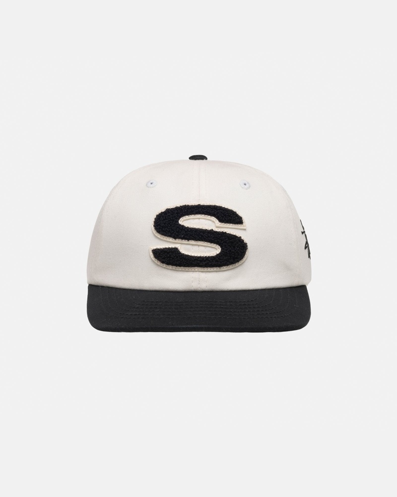 Stüssy Chenille S Low Pro Cap Ball Cap Natural | MLY-243069