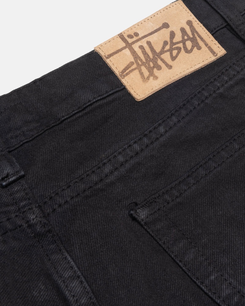 Stüssy Classic Jean Overdyed Denim Black | FHD-095621