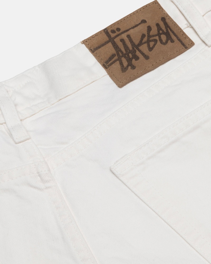 Stüssy Classic Jean Overdyed Denim Bone | RNC-836924