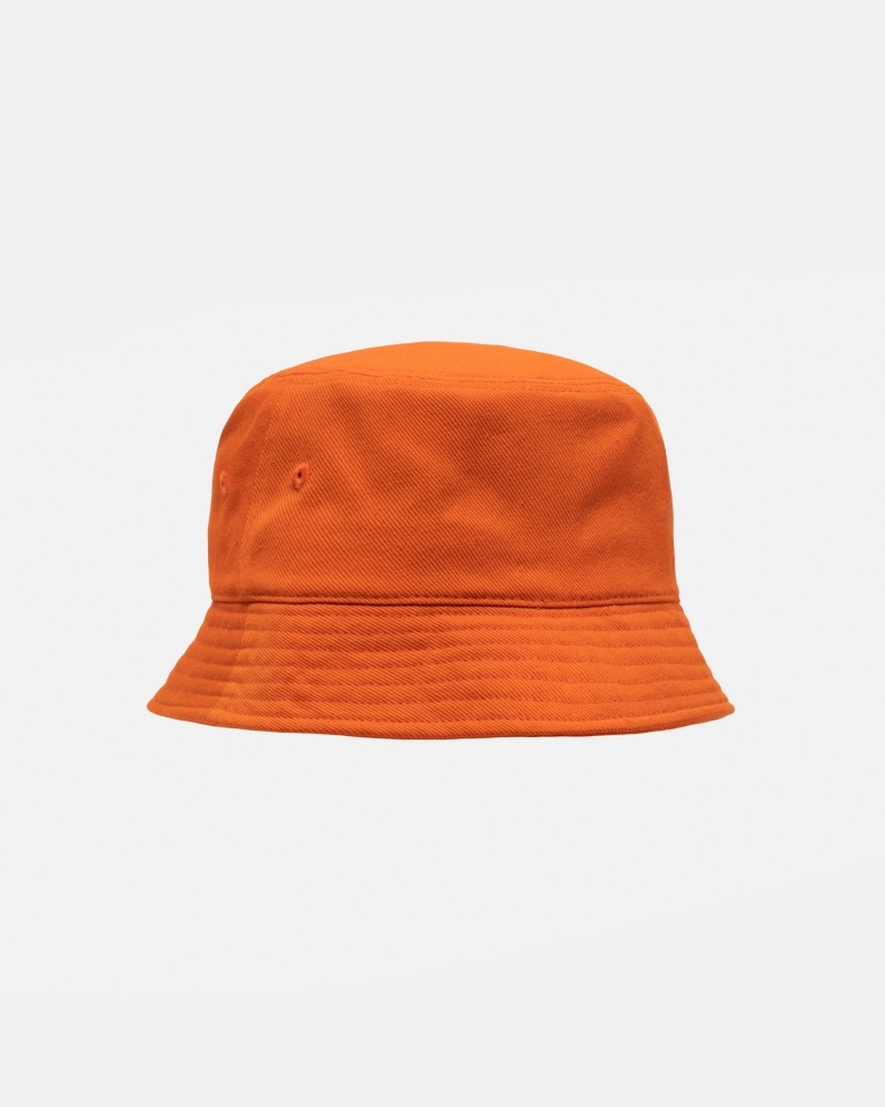 Stüssy Deep Bucket Hat SS Link Bucket Hat Orange | CGL-538927