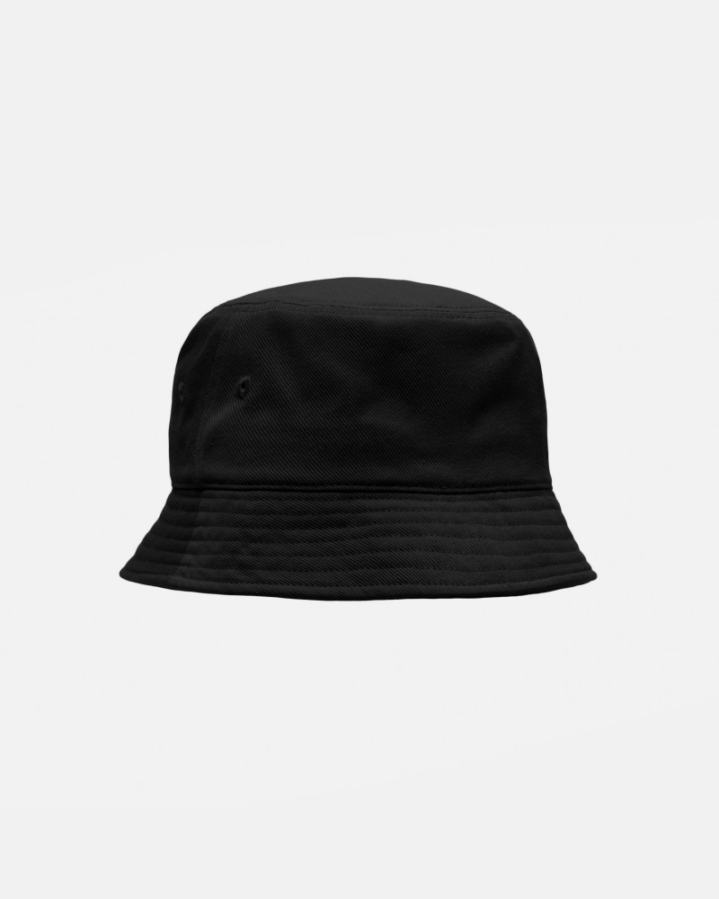 Stüssy Deep Bucket Hat SS Link Bucket Hat Black | YDC-670492