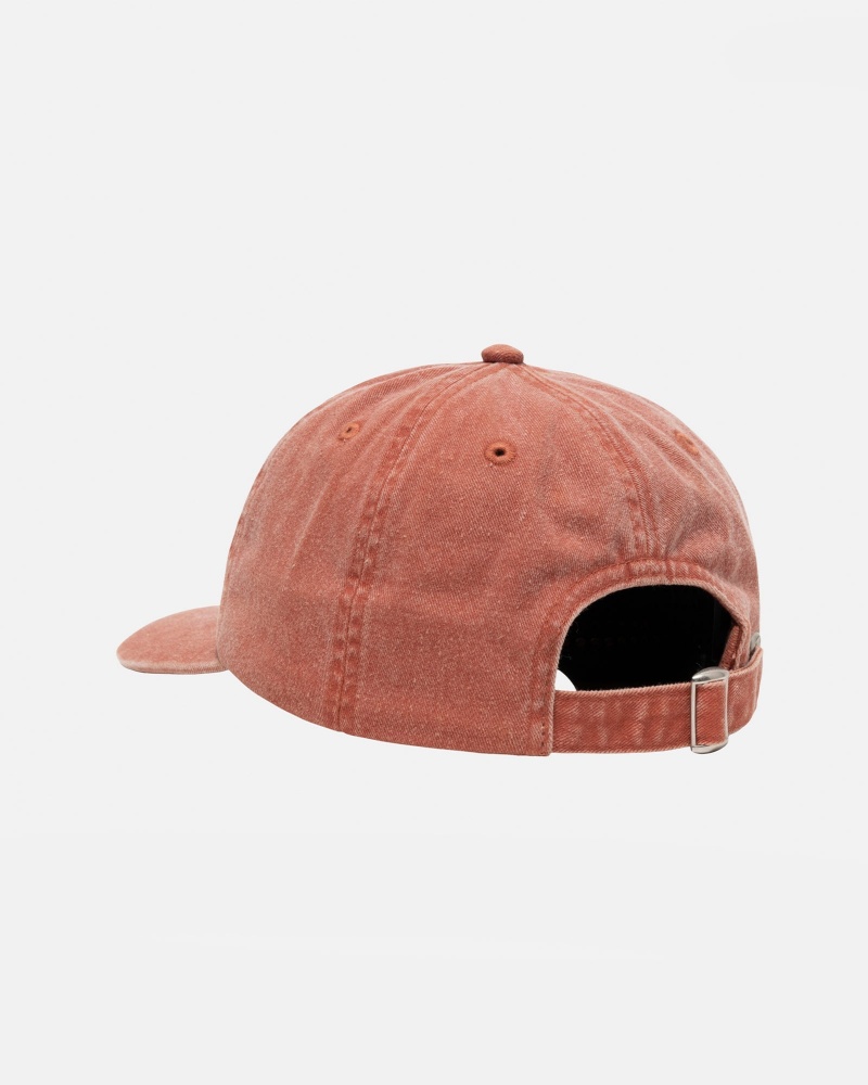 Stüssy Low Pro Basic Washed Strapback Ball Cap Spice | UMF-548916