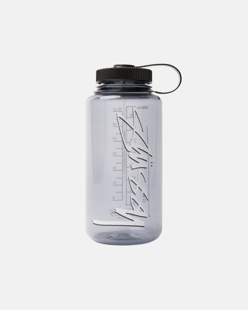 Stüssy Nalgene Water Bottle Bottle Black | YEK-328791