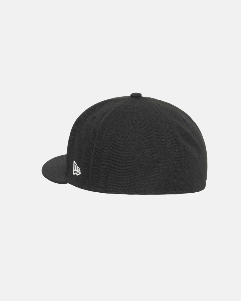 Stüssy New Era 59Fifty Authentic Ball Cap Black | LWA-172394