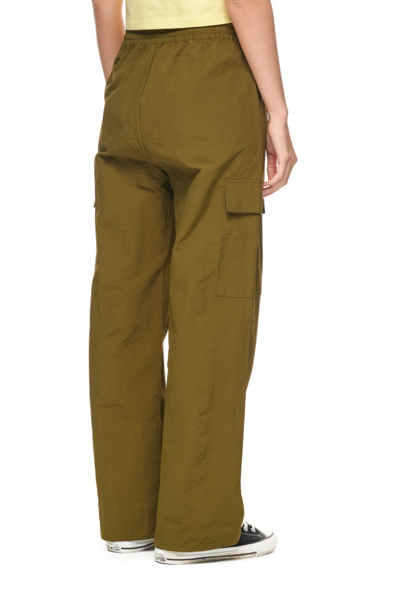 Stüssy Nylon Cargo Pant Shorts & Pants Flight Green | BKJ-513824