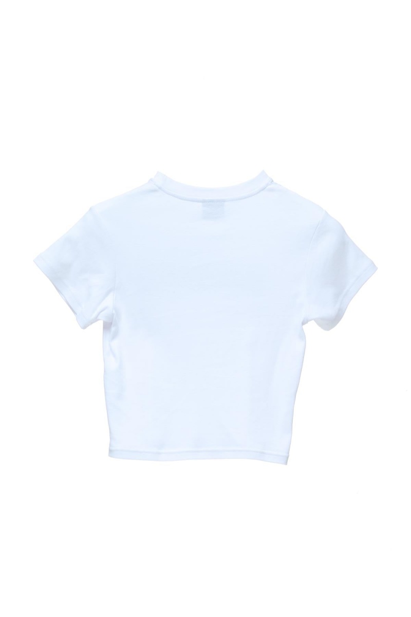 Stüssy Phonetic Rib Tee Tees White | CGH-803756