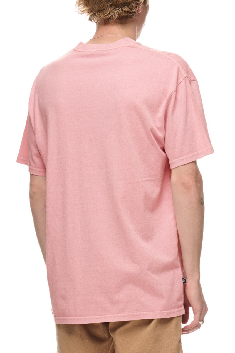 Stüssy Points Ss Tee Tees Pigment Washed Pink | DVI-867301