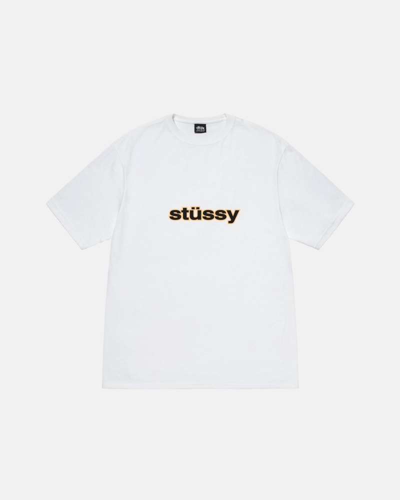 Stüssy SS-Link Tee Short Sleeve T-Shirt White | ZHB-913528