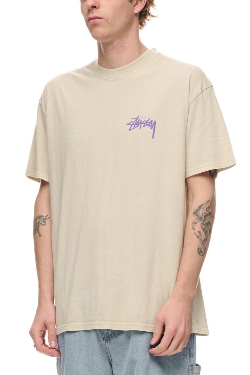 Stüssy S Talk Ss Tee Tees Pigment Natural | AIE-287536