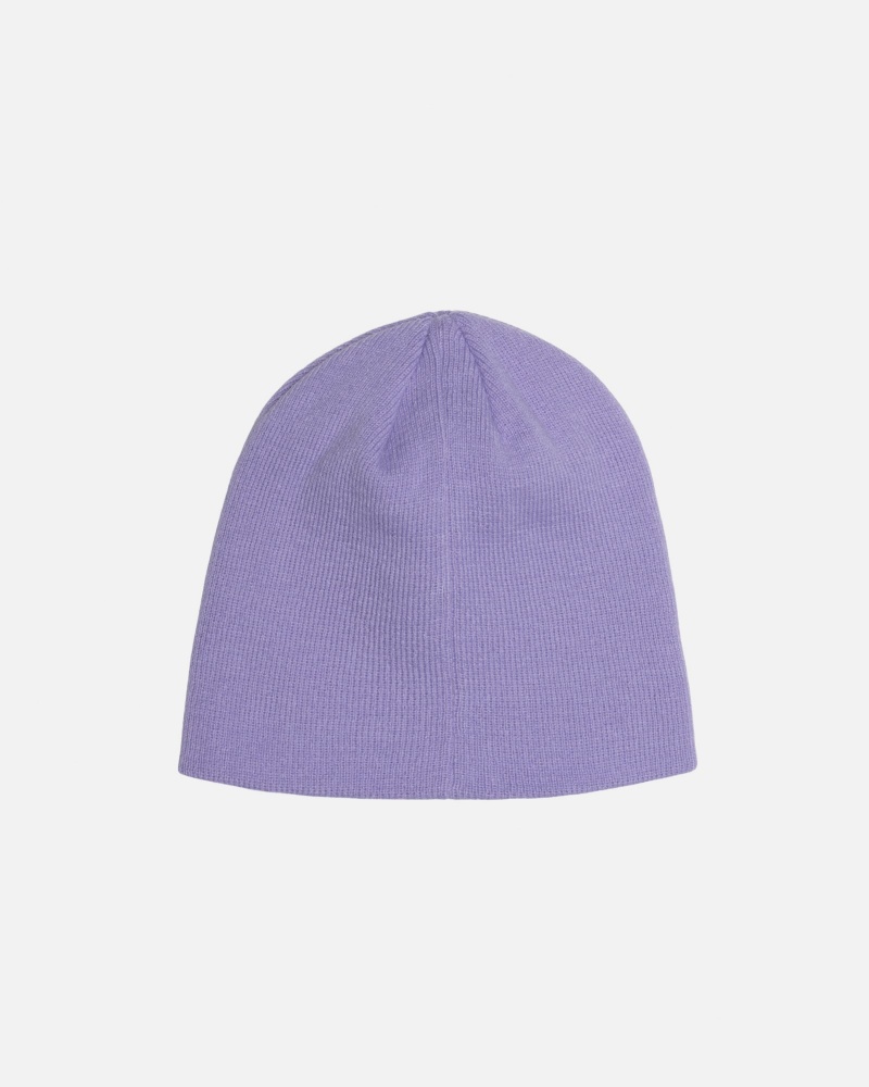 Stüssy Skullcap Basic Beanie Lilac | MHS-182753