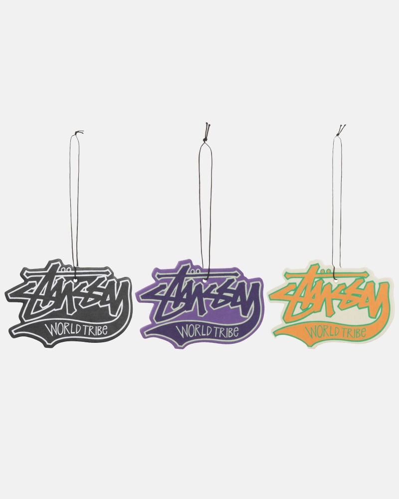 Stüssy Slugger Logo Air Freshener Pack Novelty Home Multi Pom San Lav | BEJ-493258