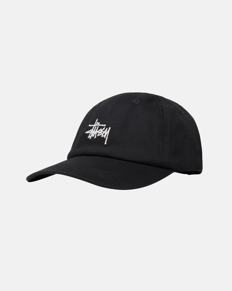 Stüssy Stock Low Pro Cap Ball Cap Black | GWZ-952708