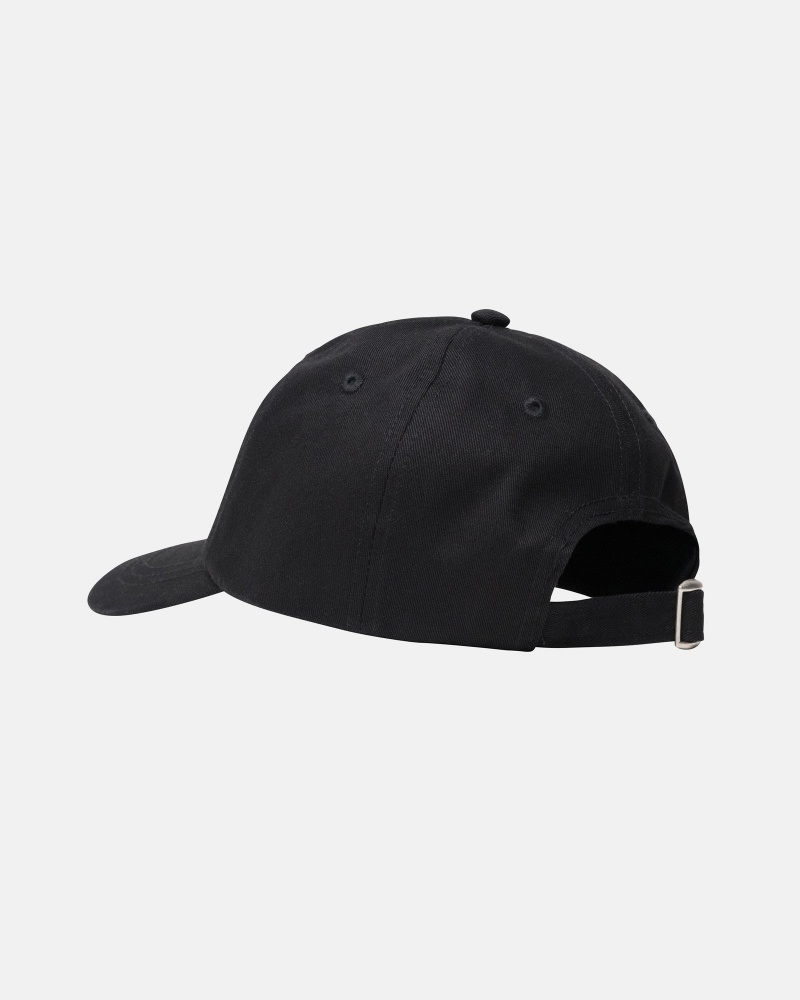 Stüssy Stock Low Pro Cap Ball Cap Black | GWZ-952708