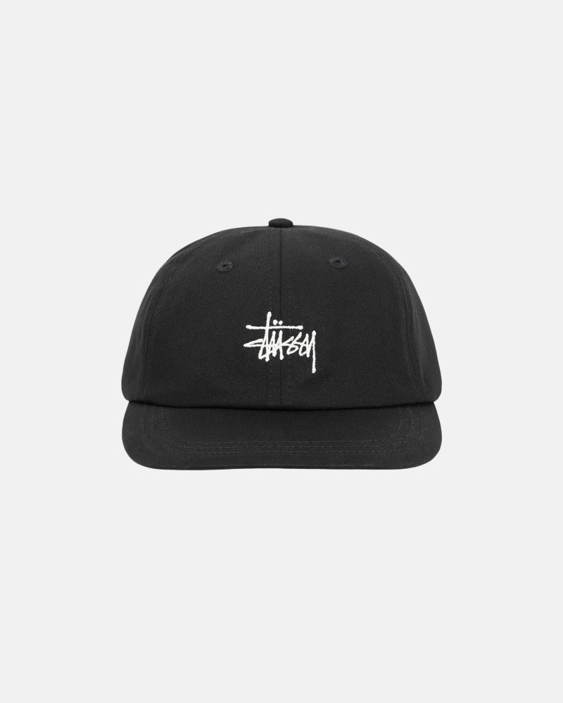 Stüssy Stock Low Pro Cap Ball Cap Black | GWZ-952708