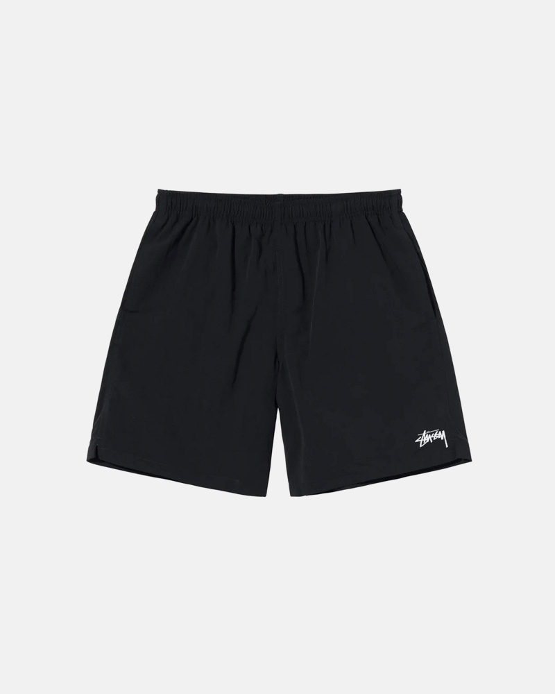 Stüssy Stock Water Short Swim Bottom Black | TOE-681394