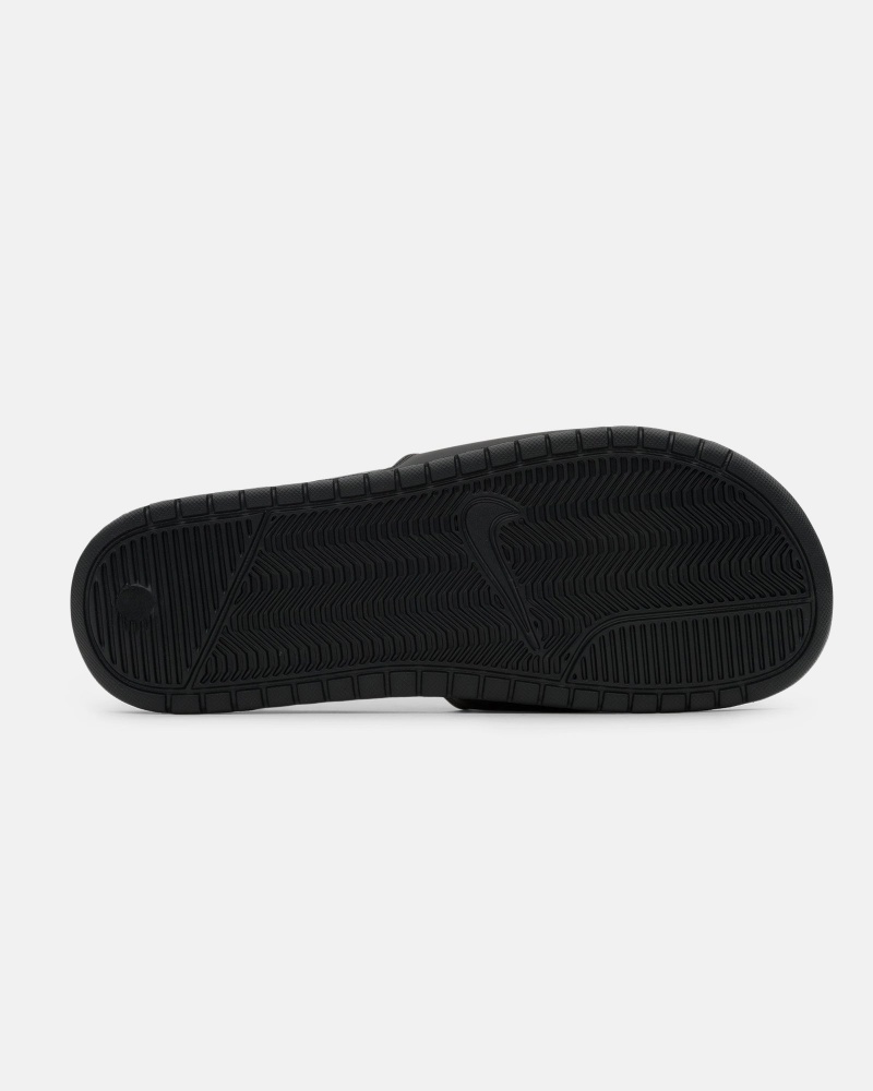 Stüssy & Nike Benassi Slide Shoes Off Noir/White | PNX-746283