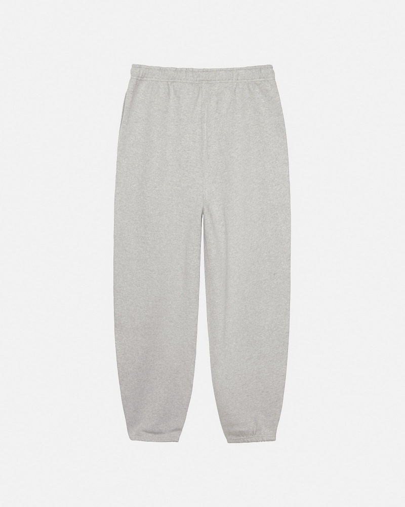 Stüssy & Nike Fleece Pant Pants Grey Heather | UAL-721465