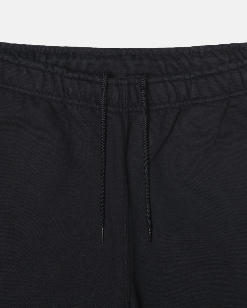 Stüssy & Nike Stone Washed Fleece Pant Pants Black | ADN-057862