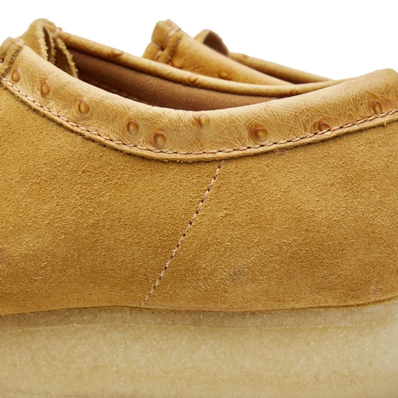 Stüssy x Clarks Originals Wallabee Shoes Golden Brown | FGO-045296