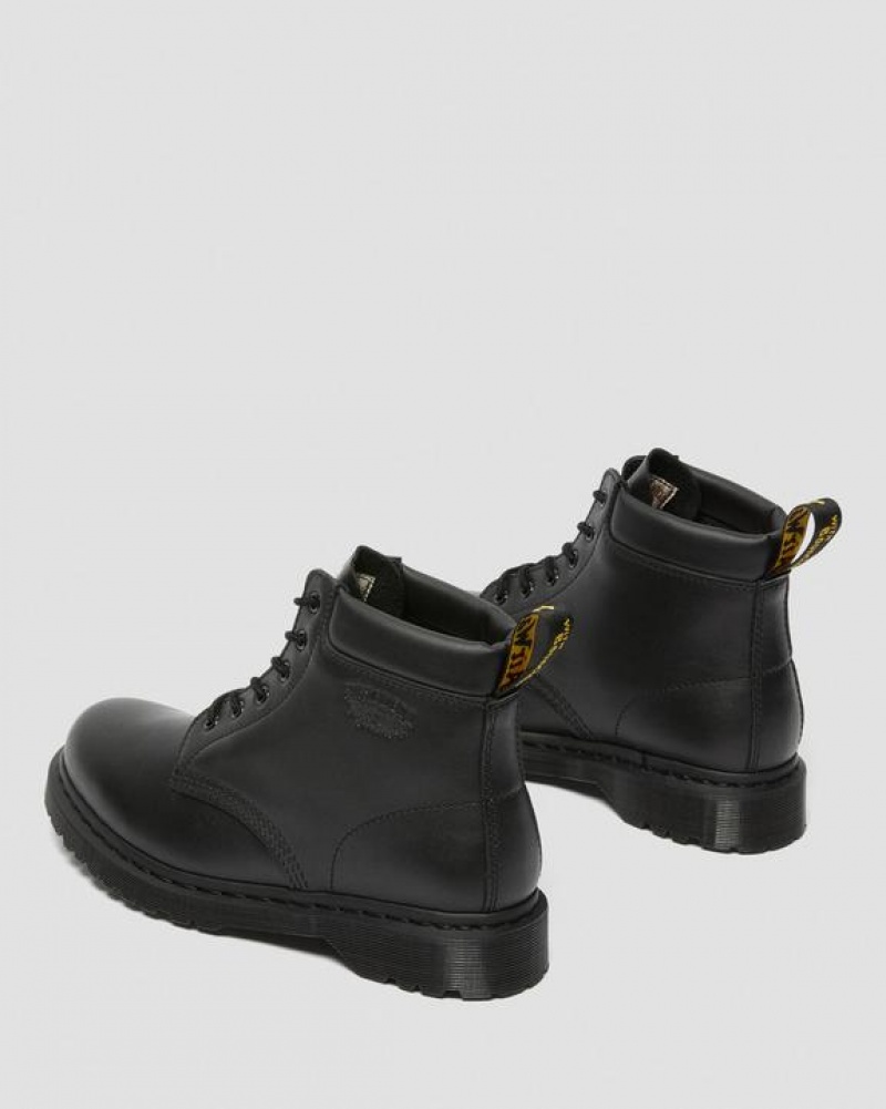 Stüssy x Dr. Martens 939 Leather Ankle Boots Shoes Black | NSA-328509