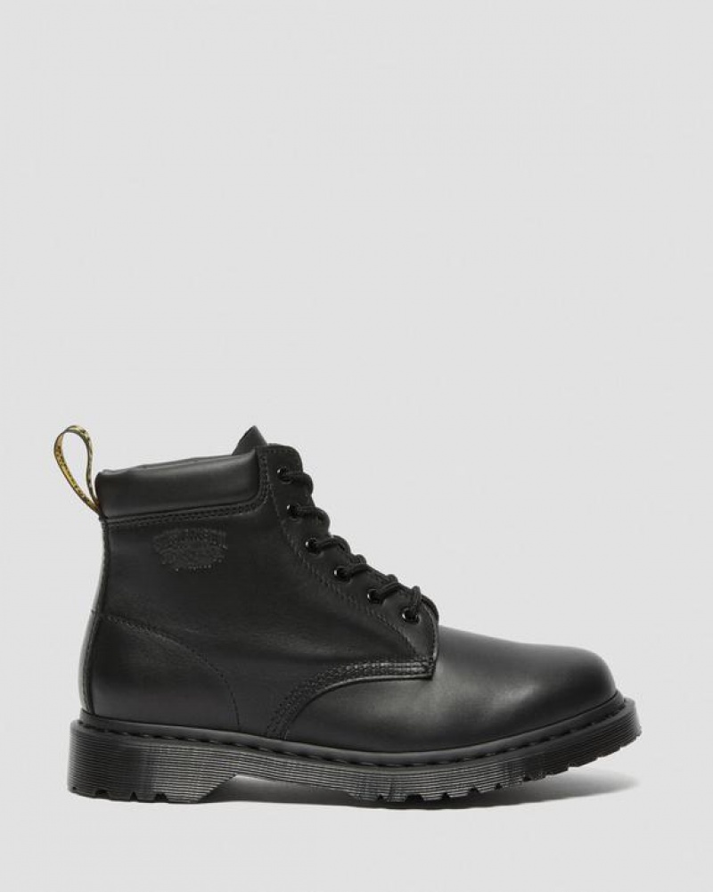 Stüssy x Dr. Martens 939 Leather Ankle Boots Shoes Black | NSA-328509