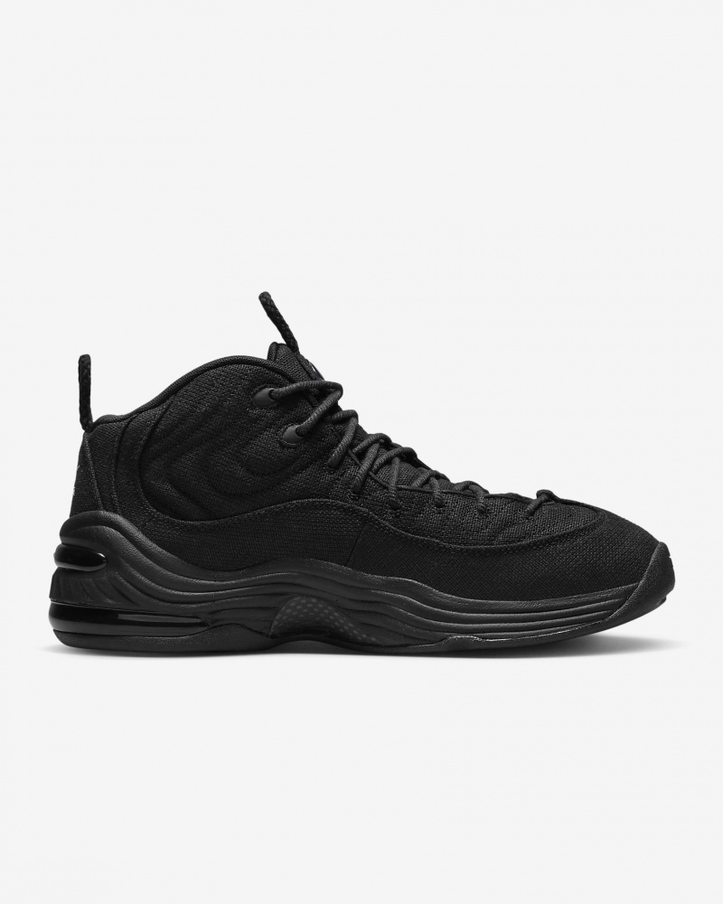 Stüssy x Nike Air Penny 2 DQ5674-001 Shoes Black / Black / White | AIT-947205