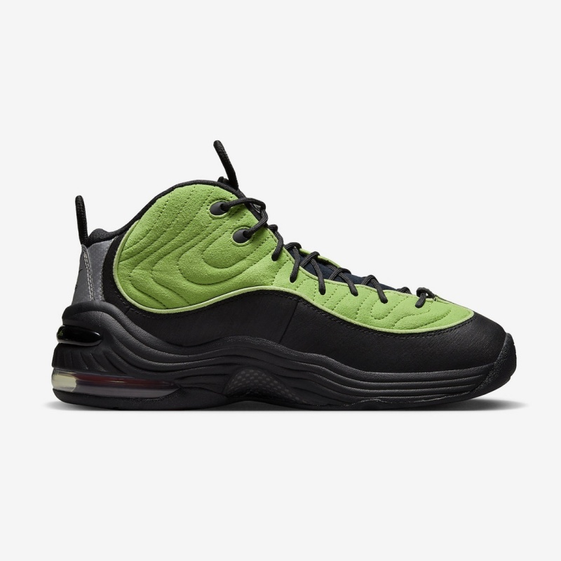 Stüssy x Nike Air Penny 2 DX6933-300 Shoes Vivid Flash / Black | YJH-302951