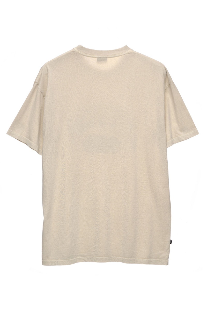 Stüssy Stussy Crew Ss Tee Tees Pigment Natural | BVG-586247